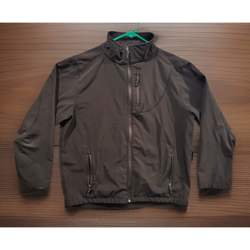 Black Diamond Men Full Zip Jacket L Insulated Fleece Polartec Outdoor Gorpcore